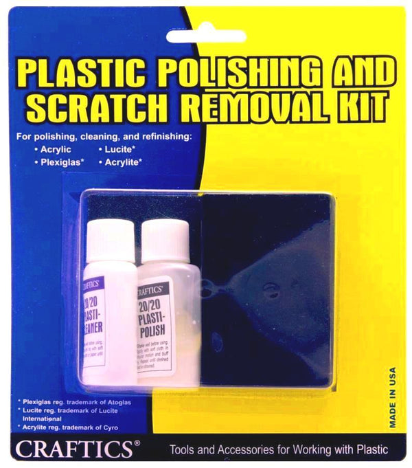 Craftics Plastic Polishing & Scratch Removal Kit