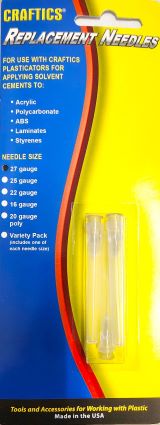 Craftics 27-Gauge Replacement Needles / 3 pack Metal needle