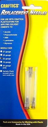 Craftics 22-Gauge Replacement Needles / 3 pack Metal needle