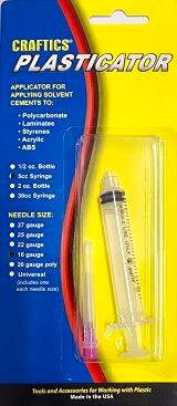 5CC Syringe Plasticator with 16-gauge metal needle