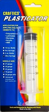 30cc Syringe Plasticator with 16-gauge metal needle