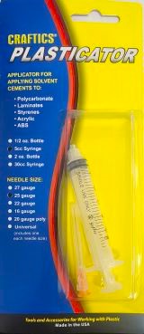 5CC Syringe Plasticator with 25-gauge metal needle
