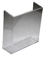 Glue-On Literature Pocket-Straight Front