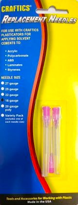 Craftics 16-Gauge Replacement Needles / 3 pack