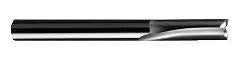 Double-Edge Straight Router Bit - CED 3/16" CEL 3/8" Shk 1/4" OAL 2"
