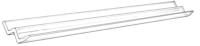 W-Bar-6ft Long. 1/2" x 3/8" x 3/8"