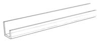 Large Display J-Bar-6ft Long. 7/8"h x 5/8"w x 1/2"h