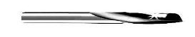 Single-Edge Downcut Super O Bit - CED 1/16" CEL 1/4" Shk 1/"8 OAL 2"