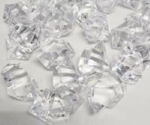 Clear Acrylic Molded Display "Ice"