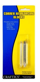 Sonnex Corner Blocks-3-1/16"L (80mm)