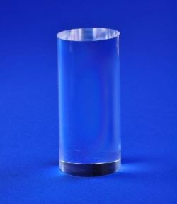 Premium Clear Acrylic Solid Display Column 3" Diameter x 6" Height