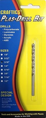 Craftics 3/16" Plas-Drill Bit