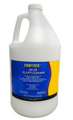 Craftics 20/20 Plasti-Cleaner- 1 gallon jug