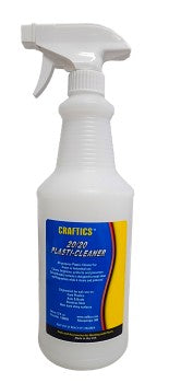 Craftics 20/20 Plasti-Cleaner- 32oz Spray Bottle