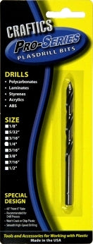 Craftics 1/4" Diameter Pro-Series Drill Bit