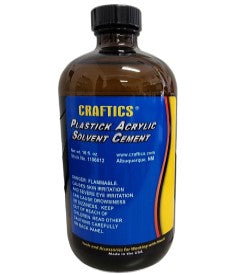 Craftics Acrylic Solvent Cement / 16-oz