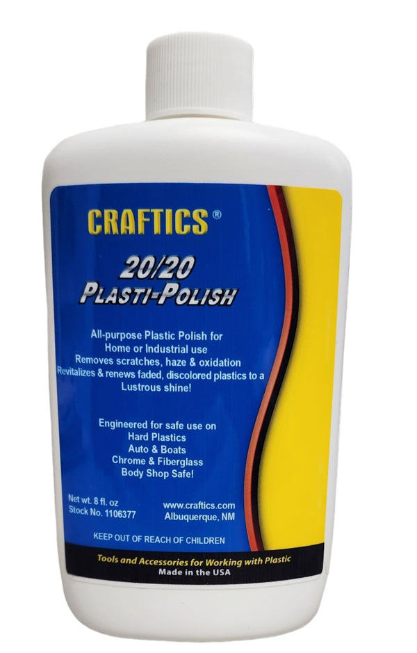 Craftics 20/20 Plasti-Polish-8oz flip-top bottle
