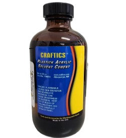 Craftics Acrylic Solvent Cement 8-oz
