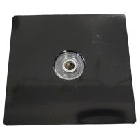 BlackTurntable with Square Base