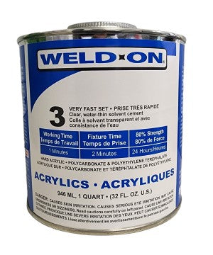 IPS #3 Clear Acrylic / 1 quart