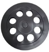 8-1/2" Diameter Black Turntable