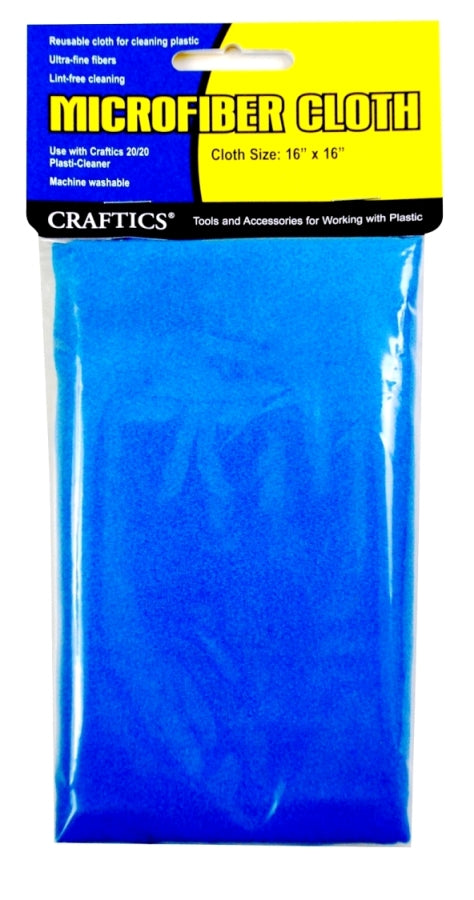 Microfiber Smooth Towel Blue suede-like towel 16in x 16in