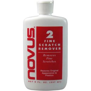 Novus Plastic Polish #2 Fine Scratch Remover 8oz squirt bottle