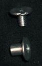 Aluminum Post & Screws 1/4"diam x 3/16"L