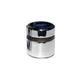 3/4" Dia. x 5/8" Length, maximum insert thickness 3/16", Hole diameter 7/16"