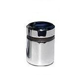 3/4" Dia. x 3/4" Length, maximum insert thickness 1/4", Hole diameter 7/16"