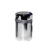 3/4" Dia. x 1" Length, maximum insert thickness 1/2", Hole diameter 7/16"