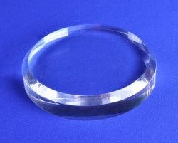 Round Acrylic Base 5" diameter x 1" thick