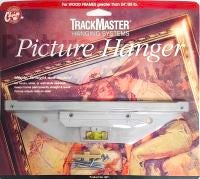 The hanger is 8" wide and will accommodate frames 10" and up to 36” wide, supports 50 lbs