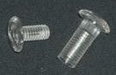 Chicago Post & Screws 1/4"diam x 1/4"L