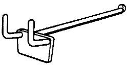 Pegboard Hook- 2" Long