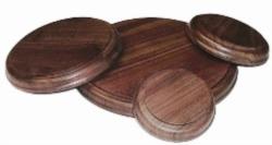 Walnut Base 8" Round
